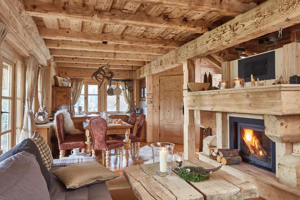 GORSKA OSADA Lovely Chalets Zakopane休息區