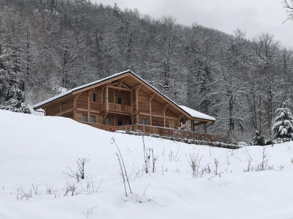 Chalet savoyard d'exception avec piscine chauffée kapag winter