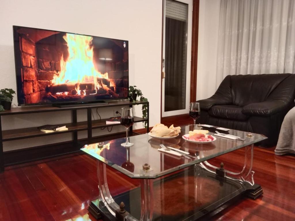 O zonă de relaxare la APARTAMENTO SARDINERO - CÉNTRICO RH SANTANDER