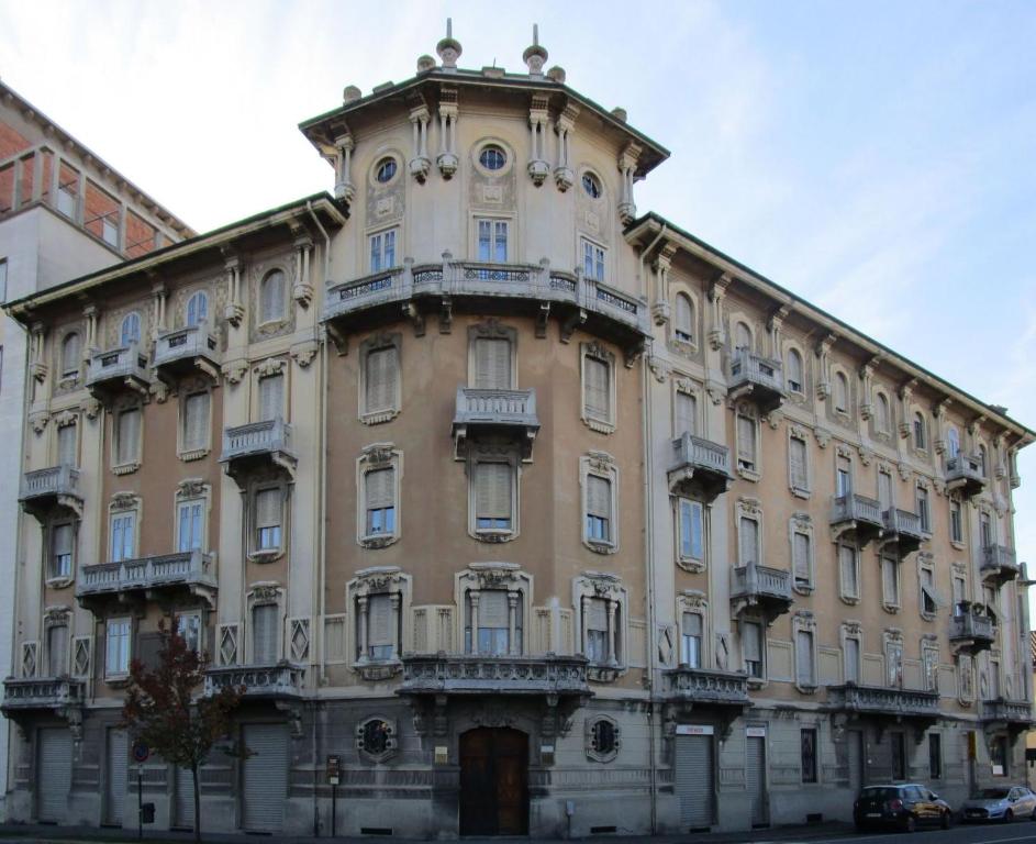 El edificio en el que está la pensión