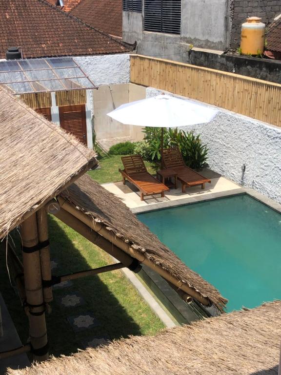 Басейн в NOMAD Tropical Hostel Canggu або поблизу