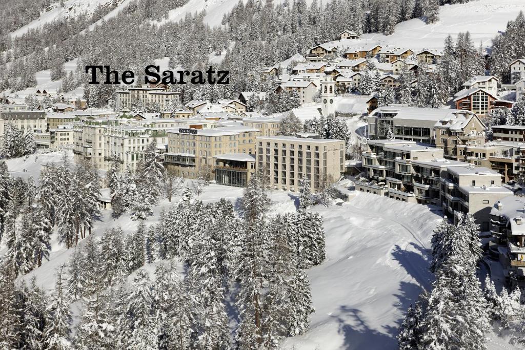 Hotel Saratz Pontresina talvella