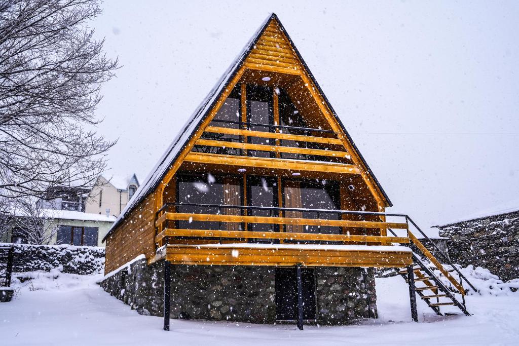 Khara Cottage Kazbegi सर्दियों के दौरान