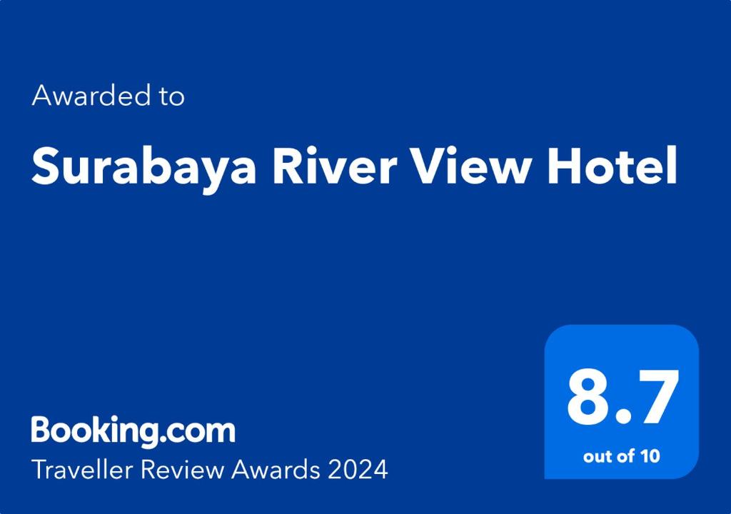 Chứng chỉ, giải thưởng, bảng hiệu hoặc các tài liệu khác trưng bày tại Surabaya River View Hotel