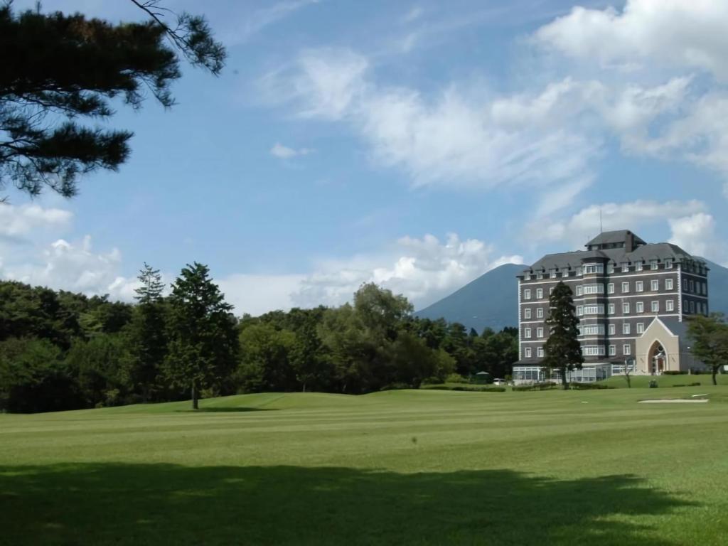 O vedere generală la munți sau o vedere la munte luată de la acest hotel