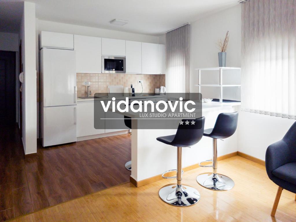 Una cocina o cocineta en Lux Studio Apartment Vidanovic