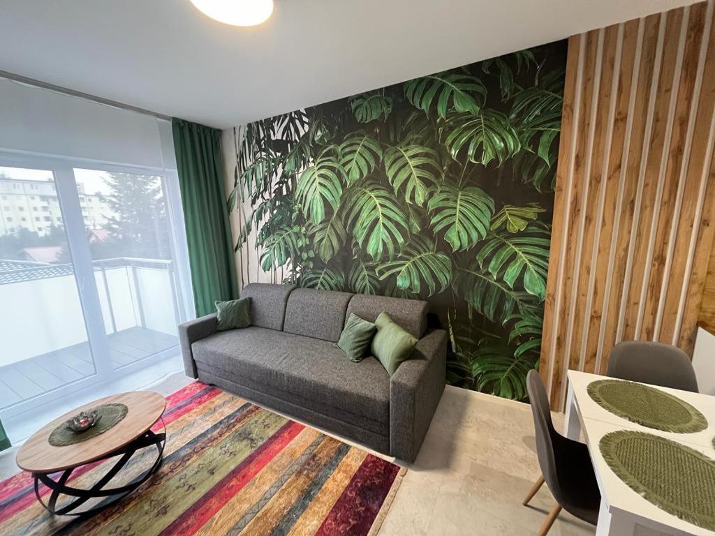 A seating area at Apartament Zacisze 13