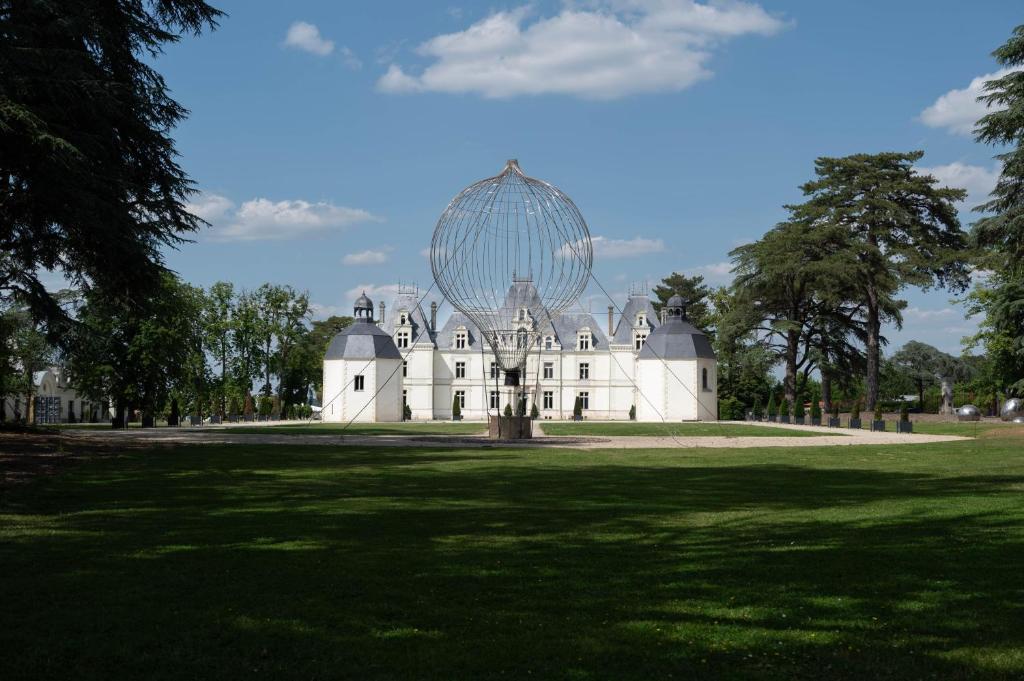 O grădină în afara Château de Maubreuil