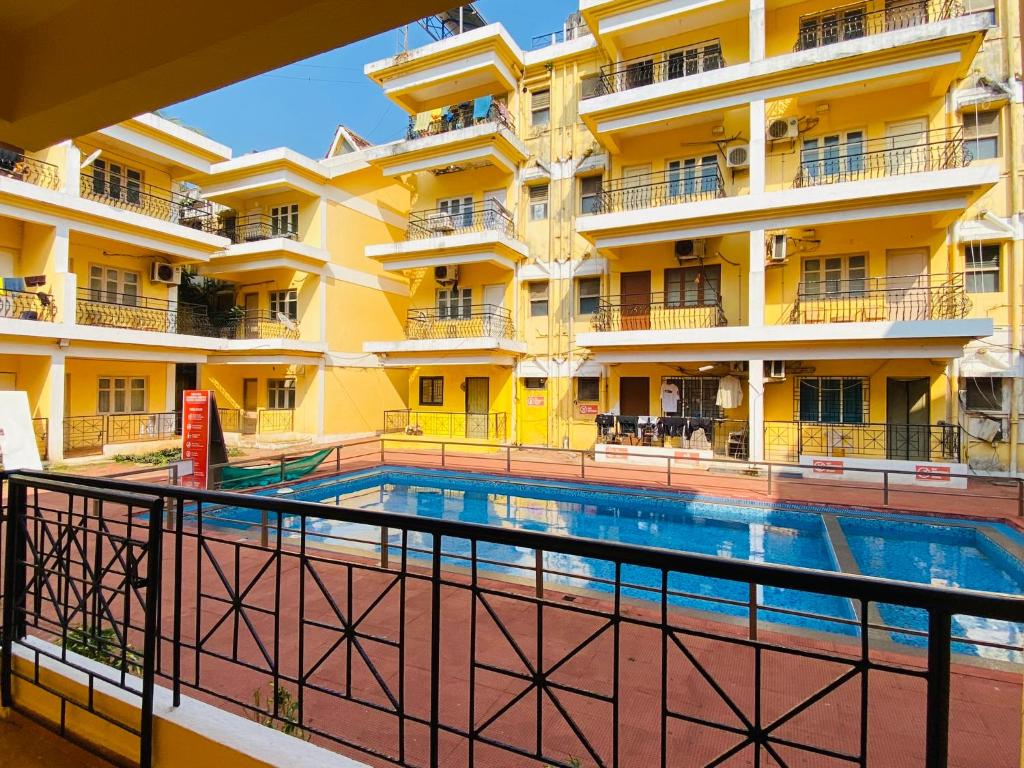 สระว่ายน้ำที่อยู่ใกล้ ๆ หรือใน Baga Apartments Goa