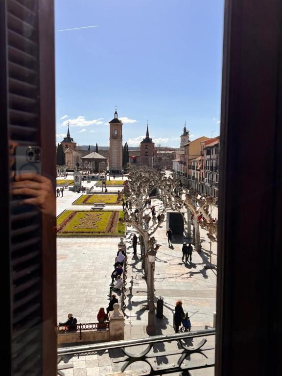 A general view of Alcalá de Henares or a view of the city taken from Az apartmant