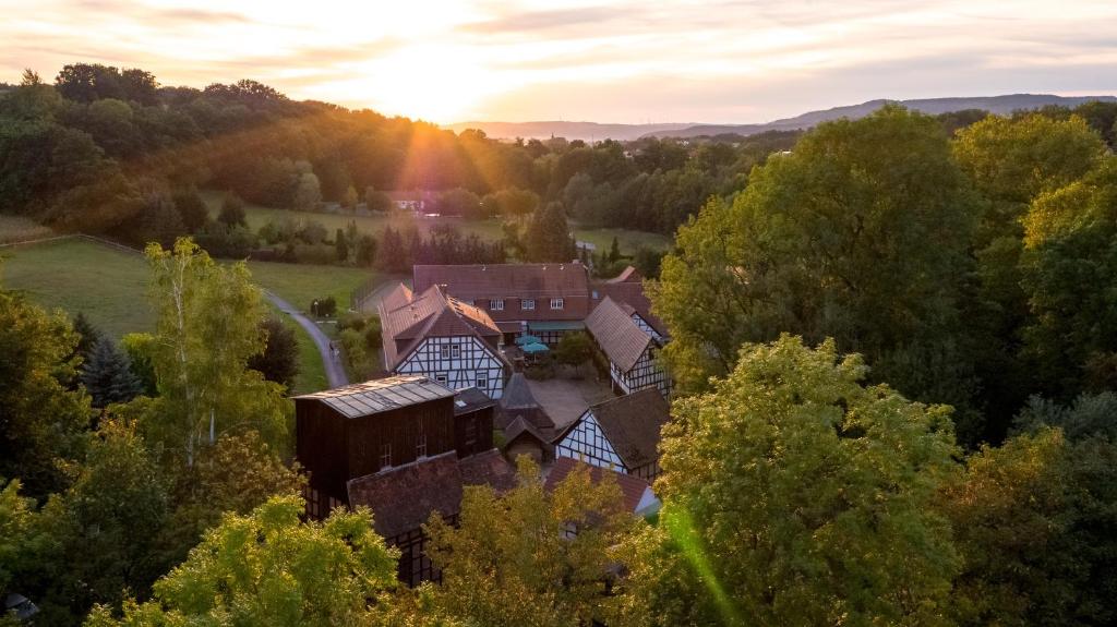 Naturlandskabet i nærheden af hotellet