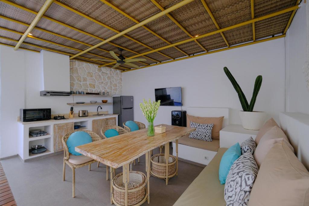 Ett kök eller pentry på Villa Hanara - Unique 2BR Mediterranean