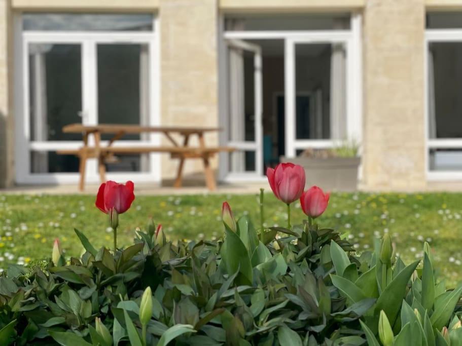 Le Cloître by Melrose tesisinin dışında bir bahçe