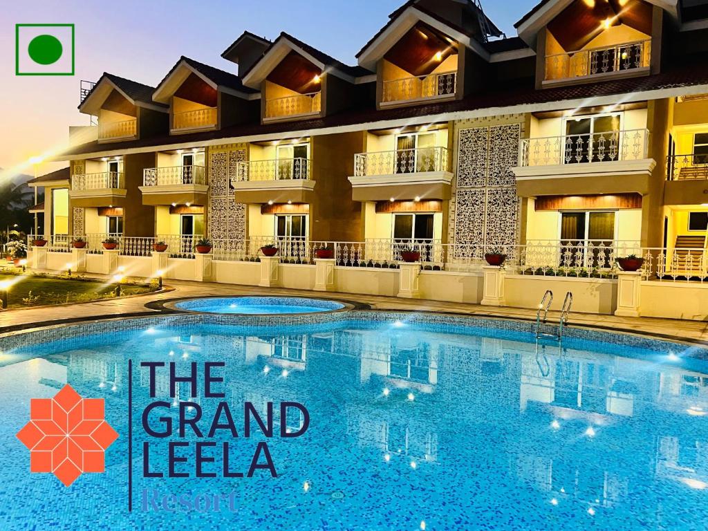 Peldbaseins naktsmītnē The Grand Leela Resort vai tās tuvumā