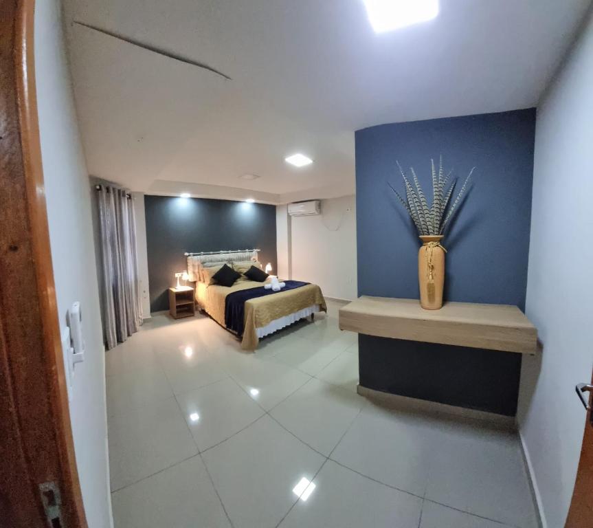 Espectacular Departamento - Excelente Ubicación客房内的一张或多张床位