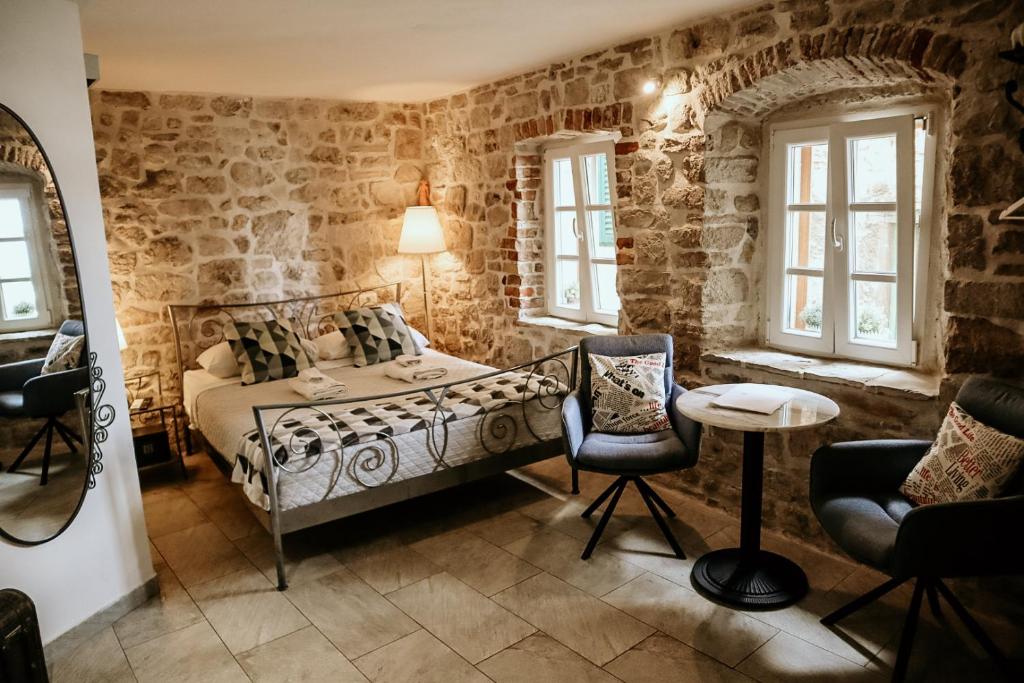 Zona d'estar a City Rooms Šibenik