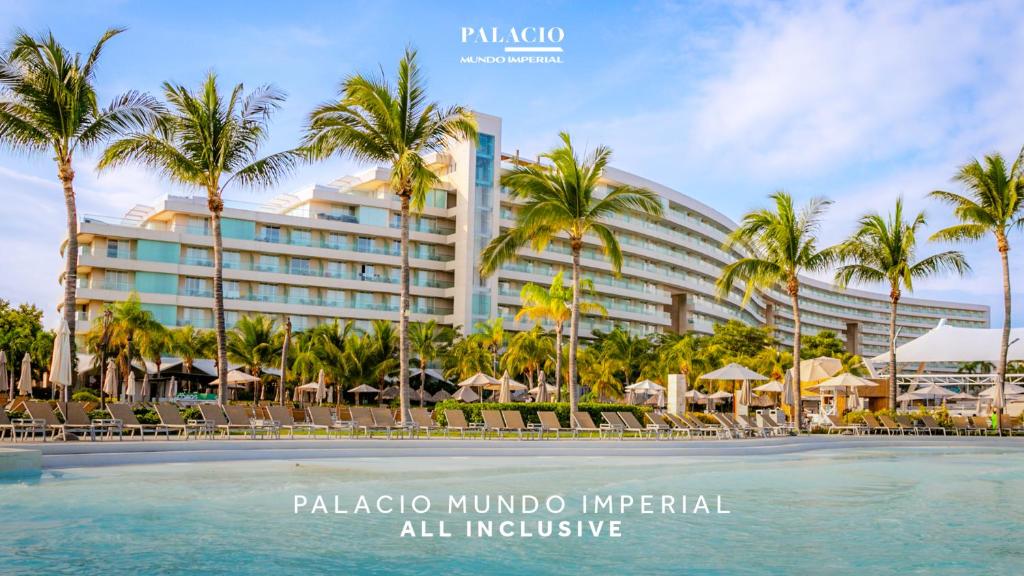 uma representação do hotel palapa mundo imperial em Palacio Mundo Imperial Riviera Diamante Acapulco All Inclusive em Acapulco