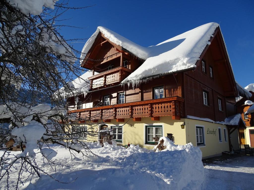 Linarhof Apartment Urlaub am Bio Bauernhof взимку