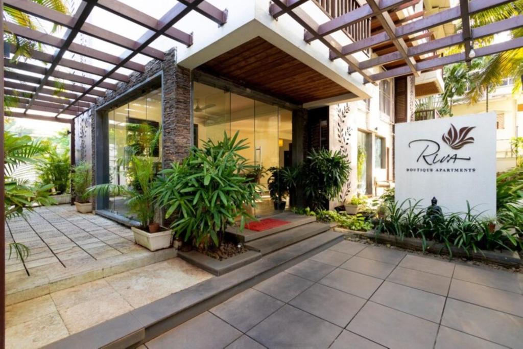 สวนหย่อมนอก Riva Boutique Apartments