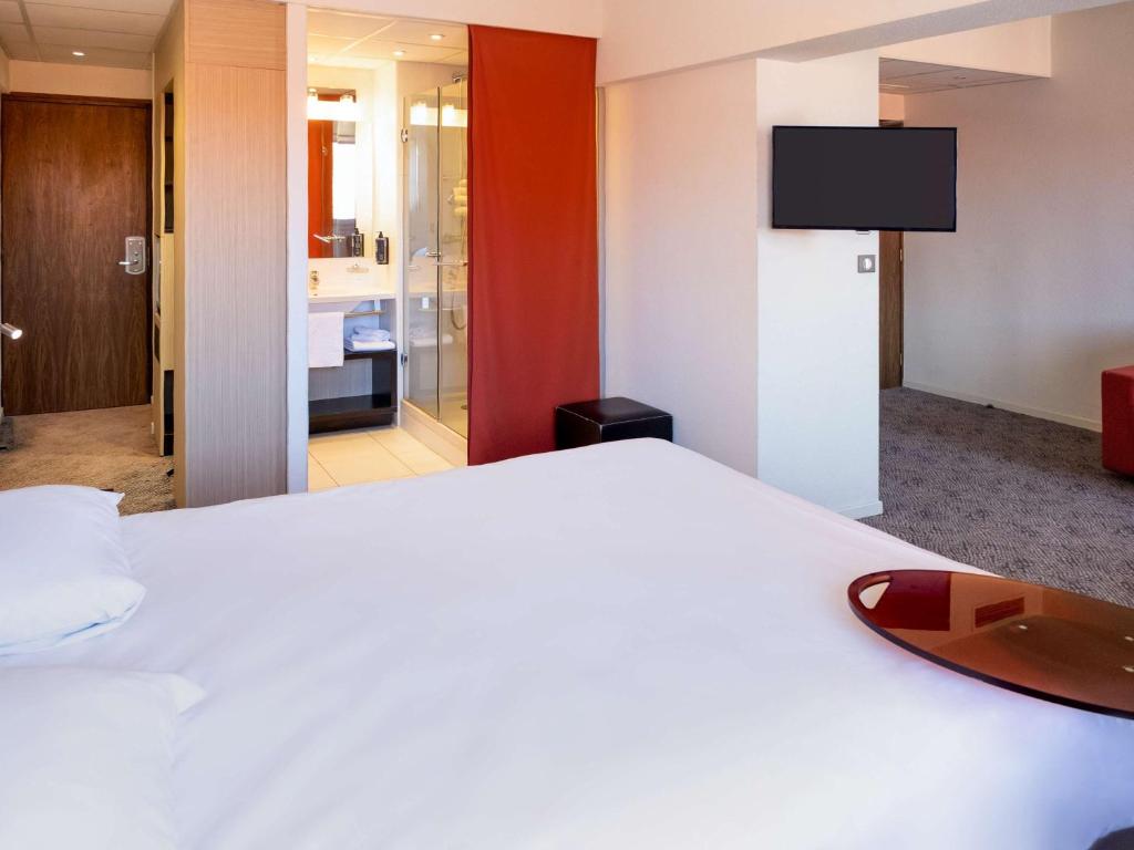 Voodi või voodid majutusasutuse ibis Styles Saint Dizier toas