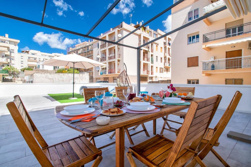 Balkón nebo terasa v ubytování Casa mare & spa Alghero