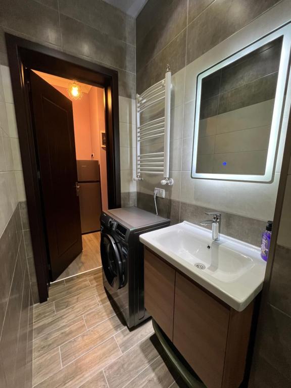 A bathroom at Apartment Merabi