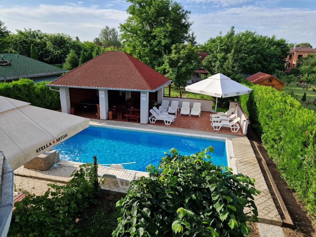 The swimming pool at or close to Stars Palić