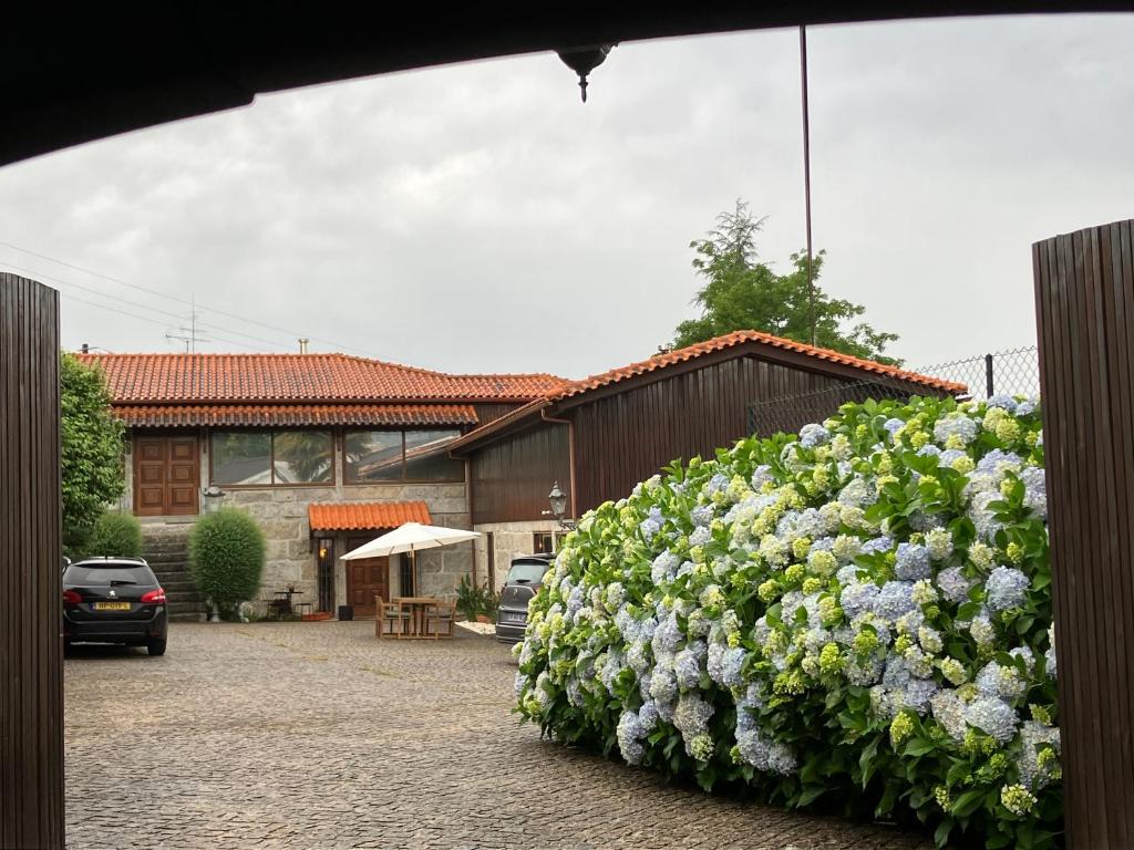 Garden sa labas ng Bergui Guesthouse - Em Guimarães desde 2017