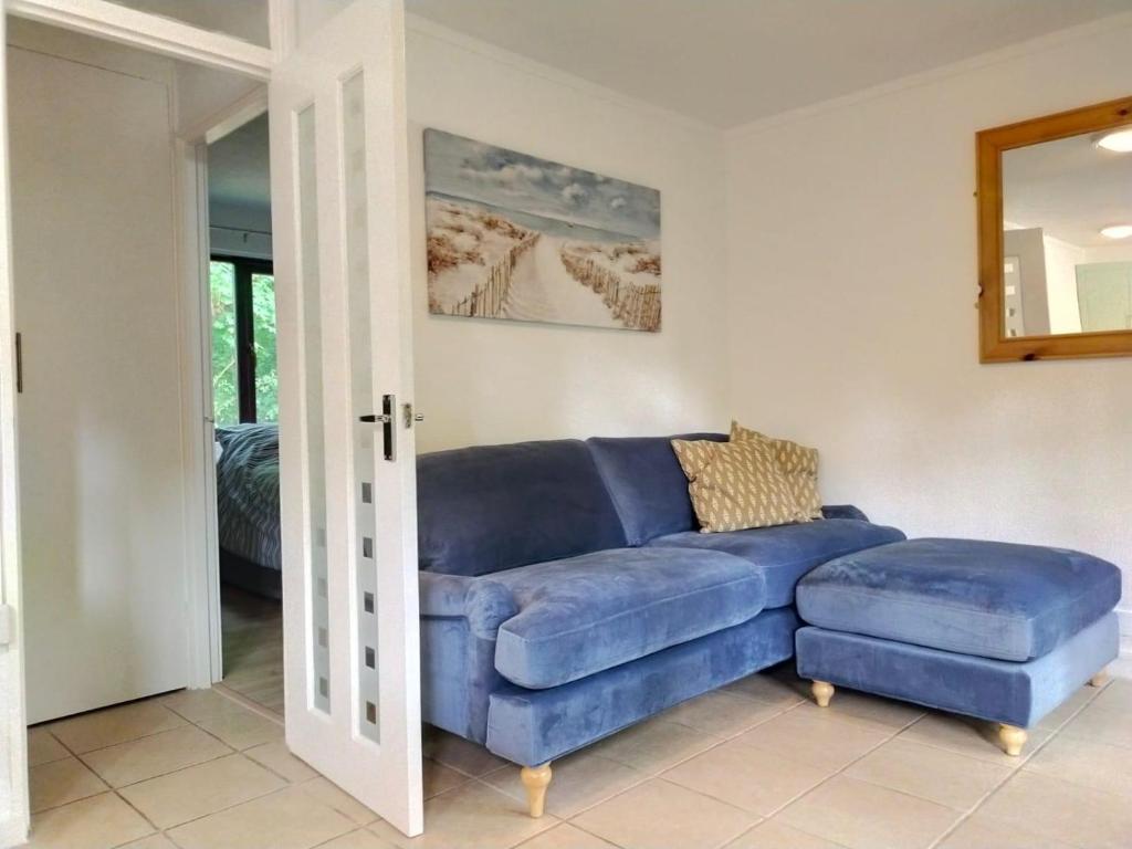 Area tempat duduk di Rebels Retreat - 2-Bed Chalet nr St Ives & Hayle