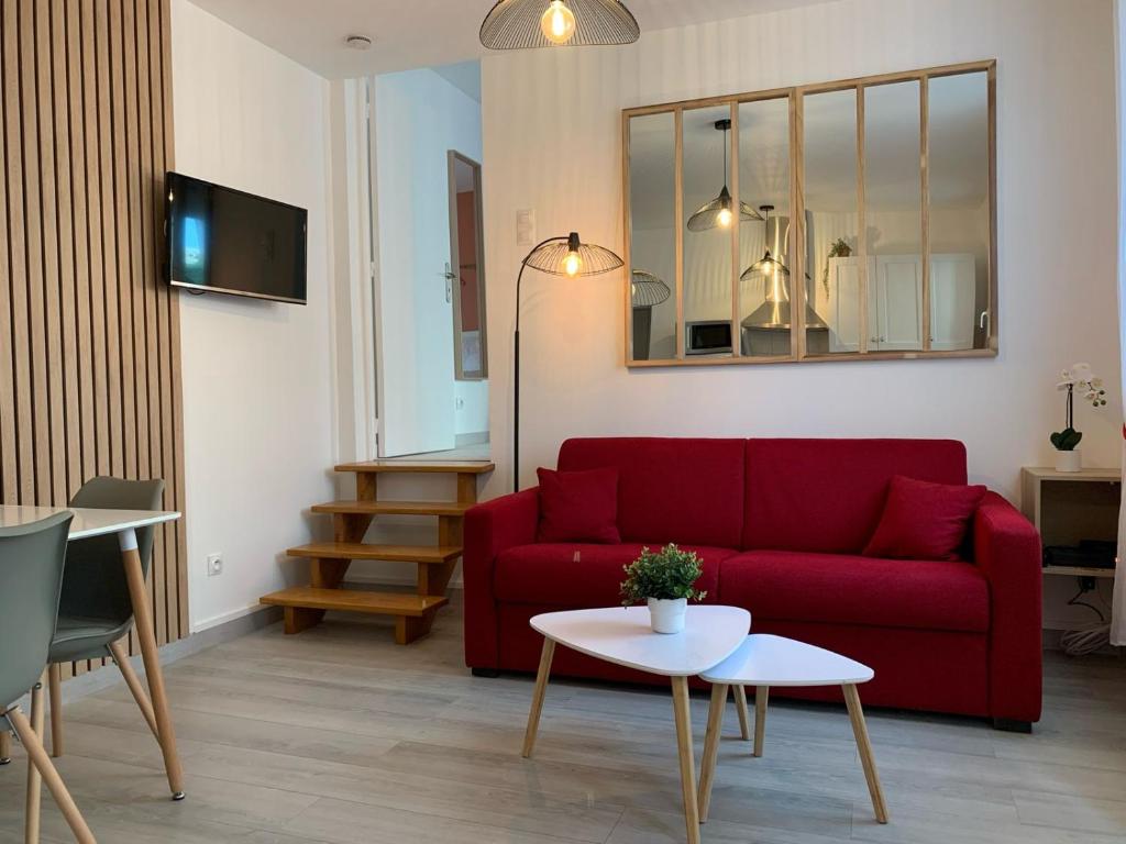 Appartement proche Aéroport Orly - Ligne 14 휴식 공간