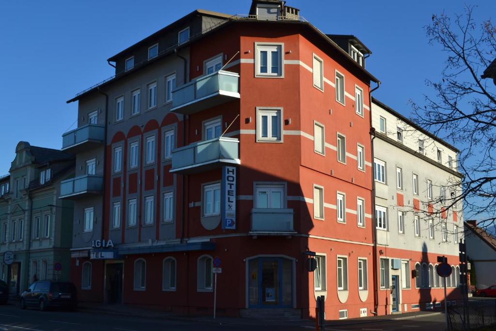 Bygningen som hotellet ligger i