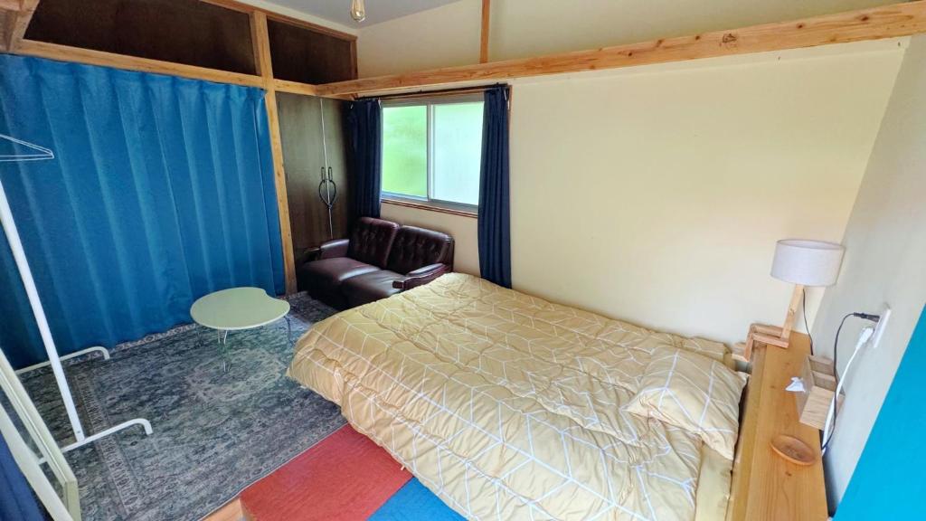 Cama ou camas em um quarto em SLOW HOUSEkesennuma 102,103 - Vacation STAY 72219v