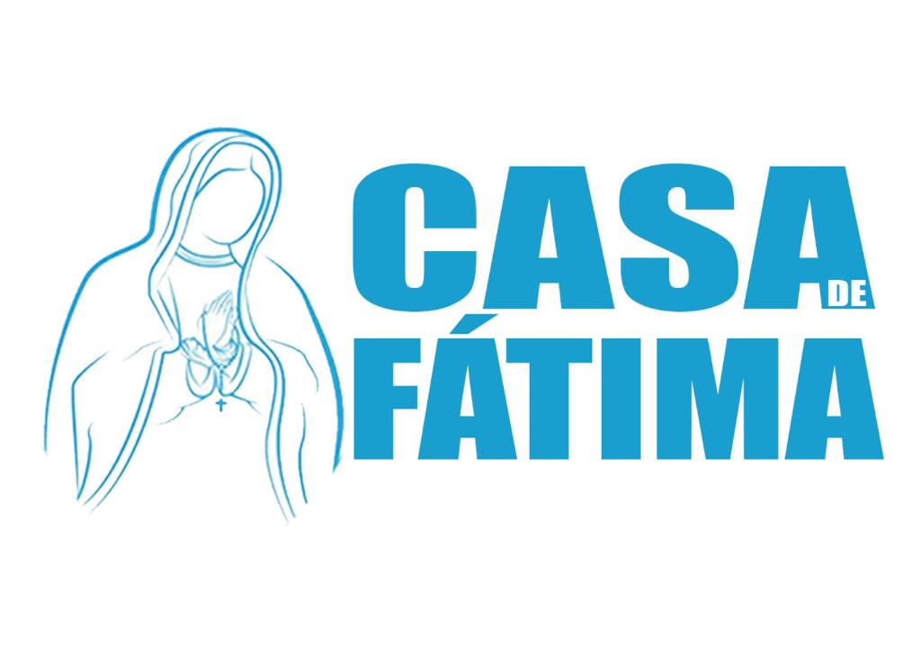 Casa Fátima في أباريسيدا: a drawn of a woman with the words casa faltima