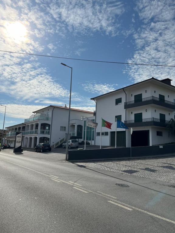 El edificio en el que está el hotel