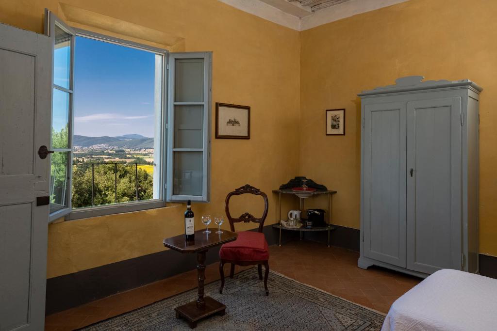 Vuode tai vuoteita majoituspaikassa Borgo Villa Certano - Case Vacanza in Toscana