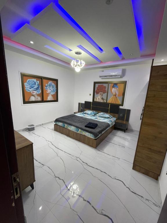 A bed or beds in a room at Garden Villa, Rawda 3,Ajman