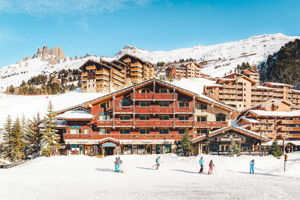 Hotel Mont Vallon om vinteren