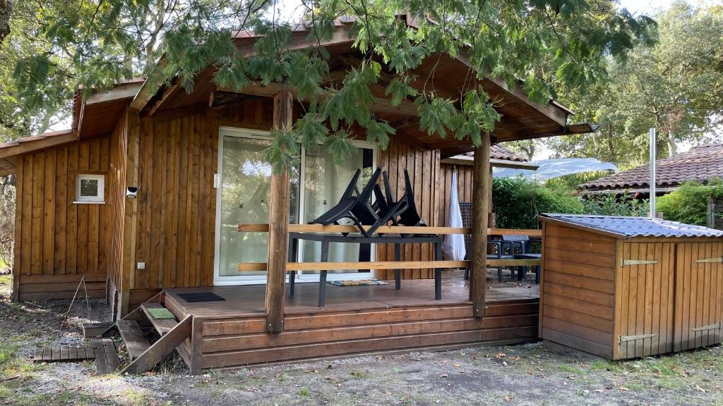 Chalet DODO tesisinin dışında bir bahçe