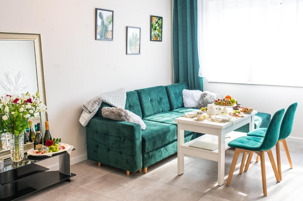 Apartament Gościnny Czempion休息區