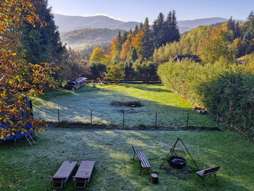 Priroda u blizini planinskih kuća