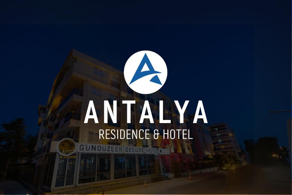 Antalya Residence Hotel tesisinde sergilenen bir sertifika, ödül, işaret veya başka bir belge