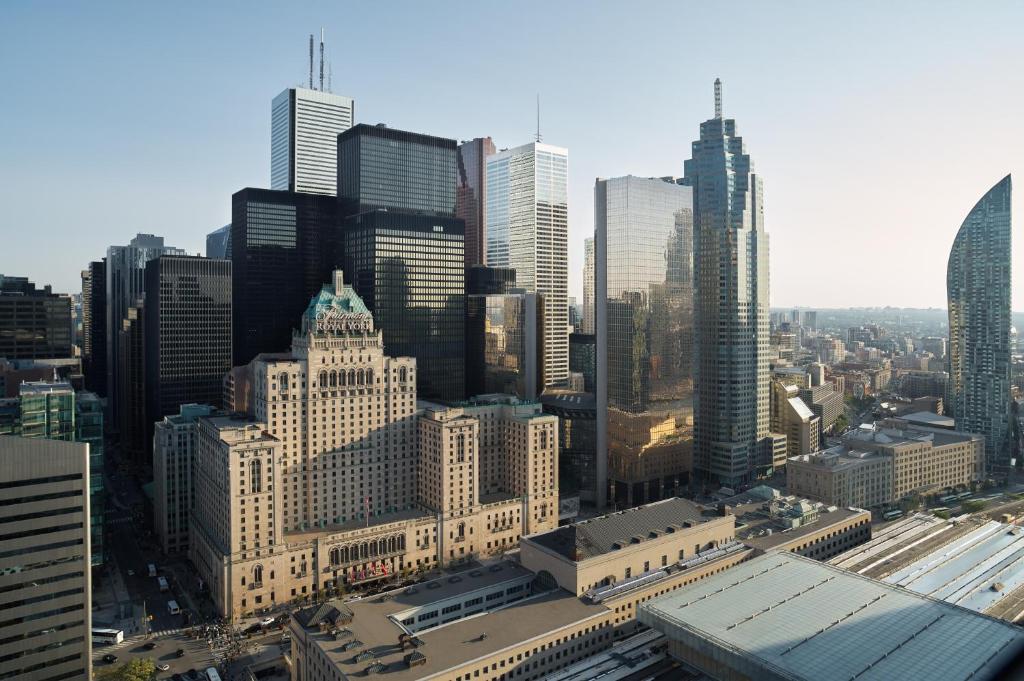 Almennt útsýni yfir borgina Toronto eða útsýni yfir borgina eins og það er á hótelinu