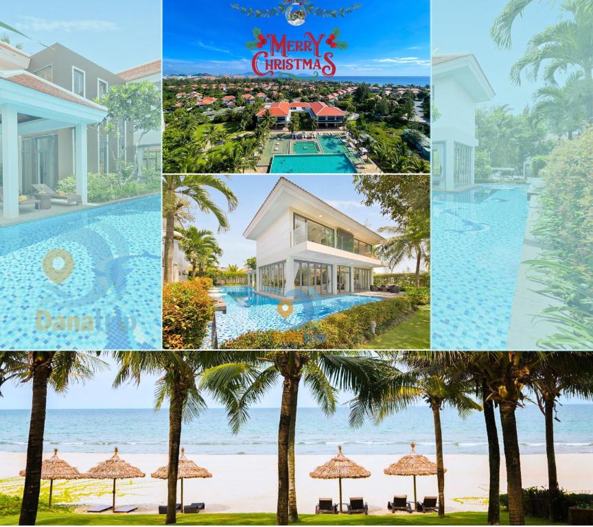 Bazén v ubytování Diamond Beach Villa Da Nang nebo v jeho okolí