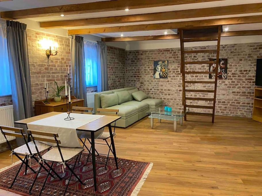 Гостиная зона в Fiddelhof Loft