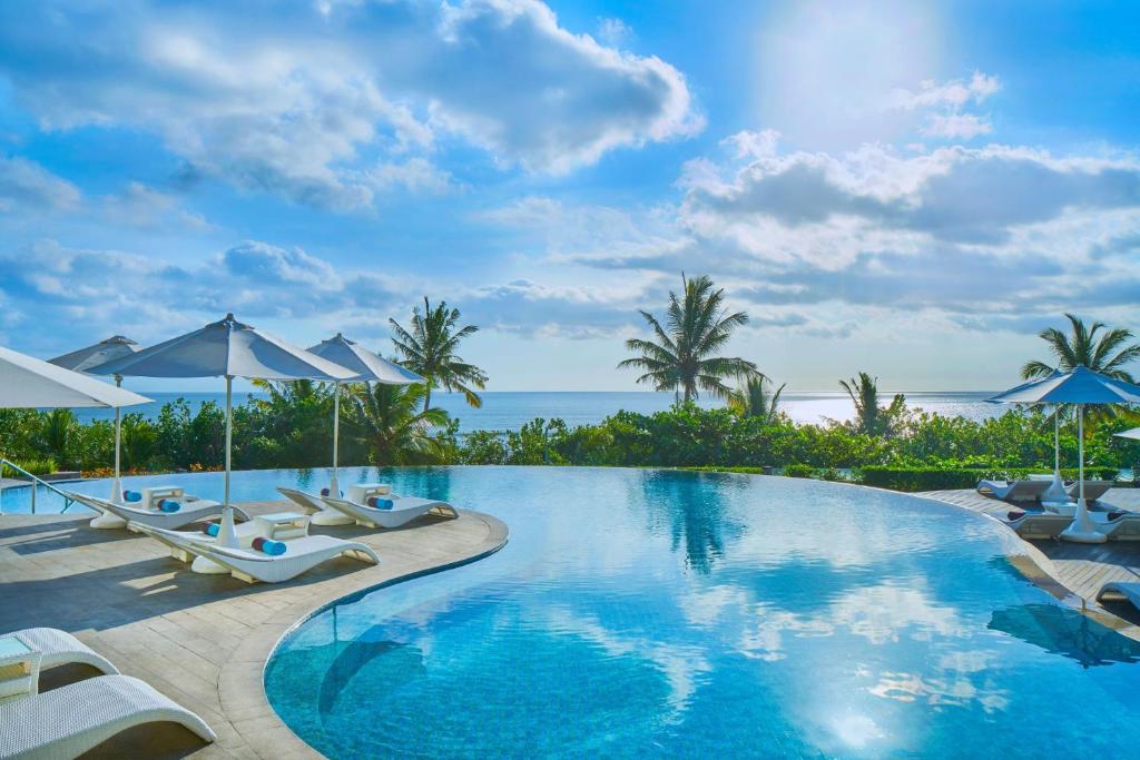 Poolen vid eller i närheten av Sheraton Bali Kuta Resort