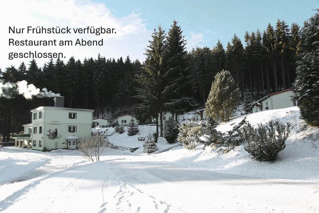 Pension Am Waldesrand kapag winter