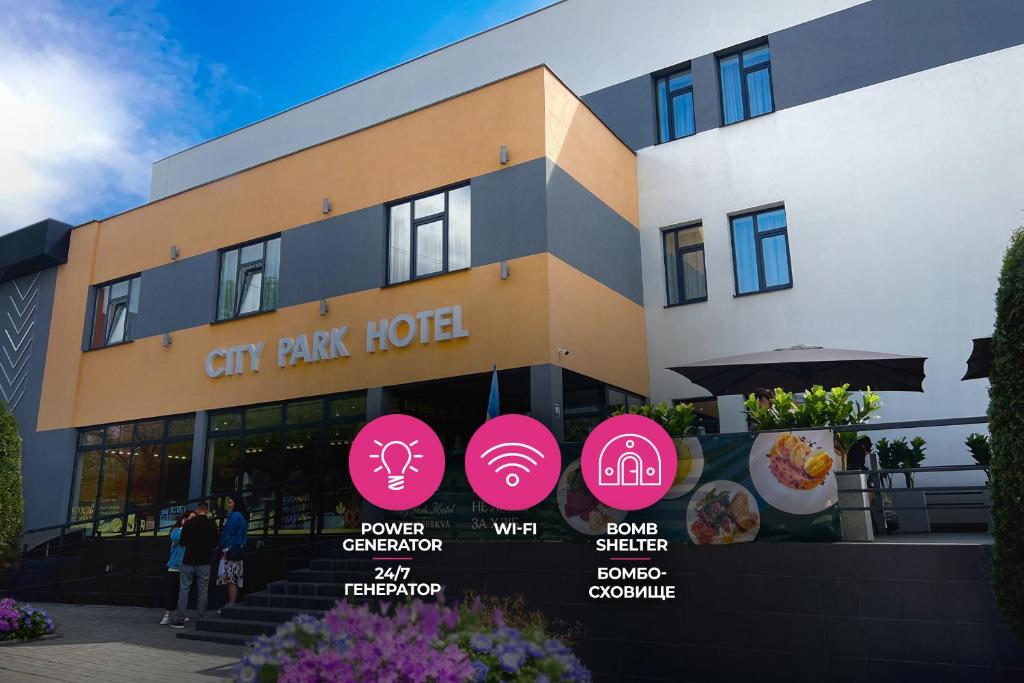 City Park Hotel by CHM tesisinde sergilenen bir sertifika, ödül, işaret veya başka bir belge