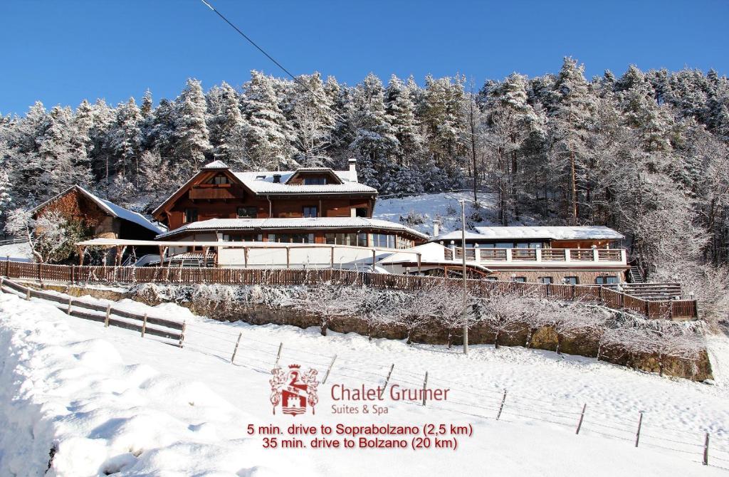 Chalet Grumer Suites&Spa during the winter