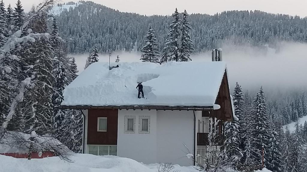 Hotel Ca' del Bosco durante el invierno