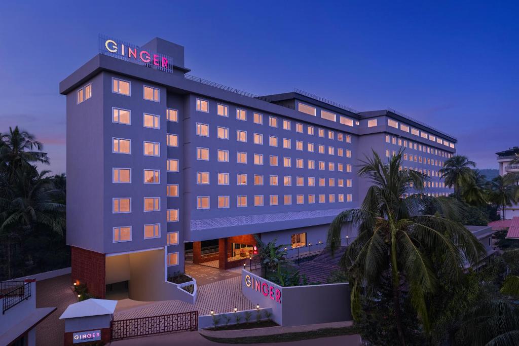 een weergave van het mgm grand hotel en casino bij Ginger Goa Candolim in Candolim